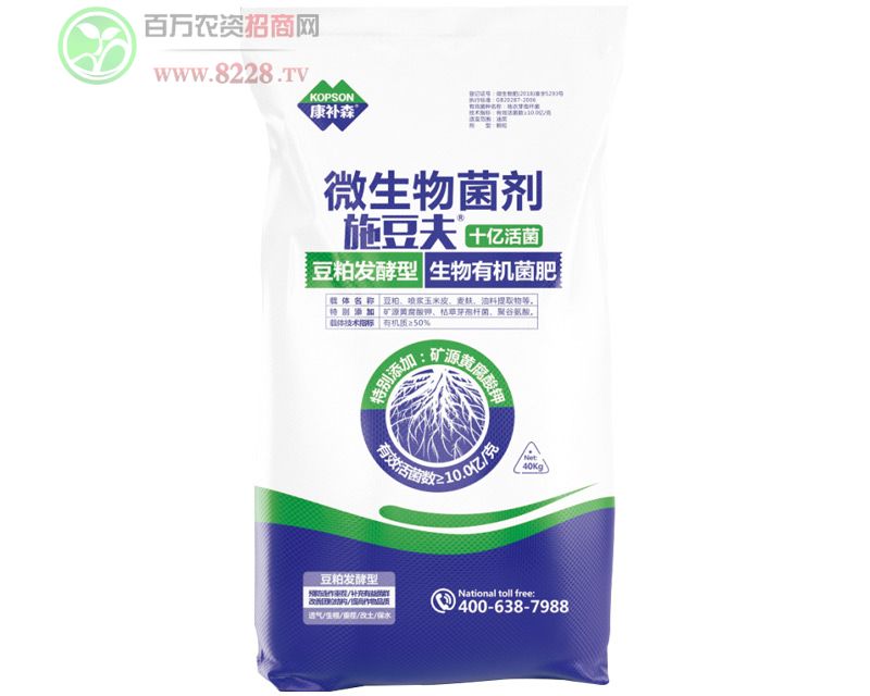 施豆夫十億活菌豆粕發(fā)酵型生物有機菌